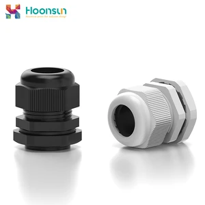 Nylon IP68 Waterproof ROHS Certified Low Voltage Industrial Cable Connector 3-44mm HONGXIANG HX-NL.PG