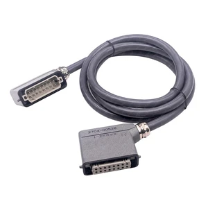 Waterproof Gland Plug 16Pin Heavy Duty Connector Cable With HARTING Plug for Injection Molding Machine