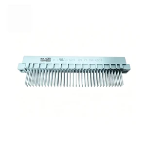 Genuine 09731966907 96 Position DIN 41612 Backplane Header Male Pins R Gold-Palladium Wire Wrap 09 73 196 6907 PCBA Connector