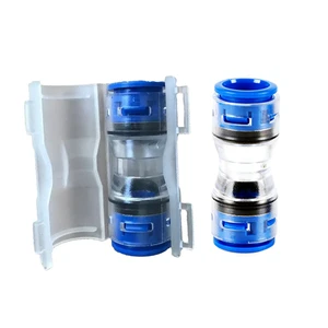 New Arrival Reepure Cheap Straight Microduct Connector High Quality Transparent PC IP68 Fiber Optic Equipment for FTTH