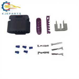 Auto 5Pin Waterproof Automotive Connector Kit Female Plug Housing with Terminals Locks & Seals for Car Wiring