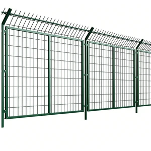 Hot Dipped Galvanized Bilateral Wire Fence High Tensile Strength Mesh for Long Term Outdoor Use