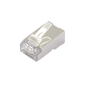 Aipeng Factory Ethernet Cat5e Cat6a Cable Rj45 Shielded FTP Modular Plug Connector