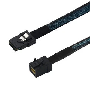 12G to 6G Server Backplane Mini Sas Cable SFF8643 to 8087 Data Adapter Cable