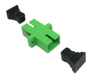 SC Fiber Optic Adapter Female Female APC Simplex Single Mode Optical Coupler Network Internet Connector Mount Panel