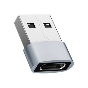 USB Male to USB C Female Connector OTG Convertor Adapter Travel Friendly 2.0