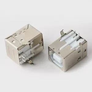USB BF right angle 4pins Micro usb B type connectors DIP Special type B 2.0 female usb b connector
