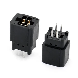 2.54MM Pitch Slot 2*2Pin DIP Through Hole PCB Card Edge Connector