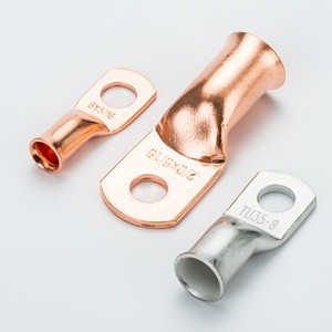 Heavy Duty UL Certified Copper Lugs Wire Terminals | American Standard Electrical Connectors #8-4/0AWG with RoHS CE Compliance