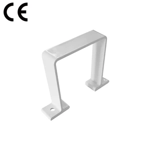 SAM-UK PVC Pergola Gutter 75mm Polycarbonate Guard Floor Rainwater Drainage System Pipe Fitting Connector Joint Y020