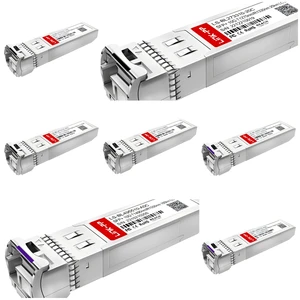 Multi-brand Compatible Custom 70km 100km 20km 40km 60km 80km 10km 120km BiDi 10G Optical SFP Module Fiber Optic Transceiver