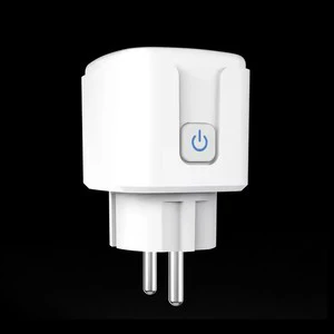 Wholesale Multi-Function EU Plug Energy Monitor Timing Function WiFi APP Voice Remote Control Electrical Power Smart Socket