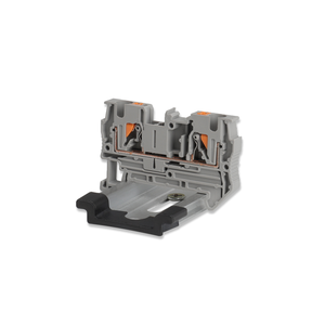 Auto Use 0.2mm2 RPT4 2-Pole Direct In-Line Feed Terminal Block DIN Rail for Automotive Application Copper Material 24-10 AWG 32A