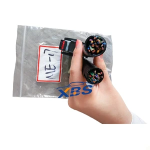 Automotive ME-17 Engine Common Rail Connector PC Board ECU Socket Automotive Fuel Injector Module Plug+wiring Harness
