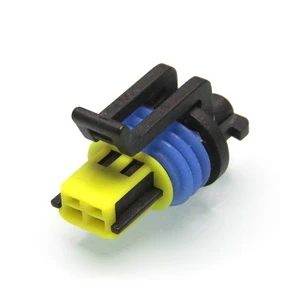 JQJ Automotive High-end 2 Position Direct Plug-in Circuit Connectors Model 15336024 Guangdong Made Wiring Harness Female Housing