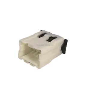 White Pa66 Wire Connectors Car Electric Connectors Male Auto Connectors 8P Electrical Automotive Connector