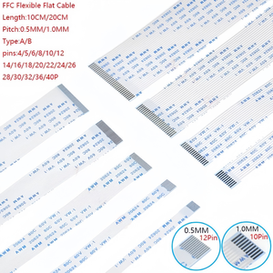 Wavelink Same Side/Reverse Connector LCD Display FFC FPC Cable 16-Pin 0.5mm Pitch For LCD Screen TV Monitor