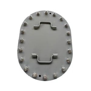 Marine Steel Watertight Manhole Cover with Brass Valve Core Premium Marine Fittings