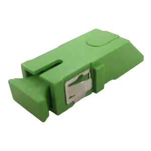 Magnificent Fiber Optical Equipment - Factory Supplied Fiber Optic Connector SC/APC Transparent Fiber Optic Shutter Adapter
