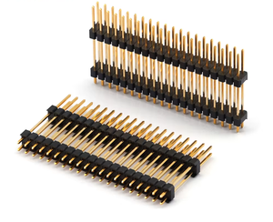 2.00 1.0 0.8 2.54 5.08 1.27 Male Pin Header Single Dual Row Dual Layer Straight Dip SMT Connector for Board to Board Mezzanine