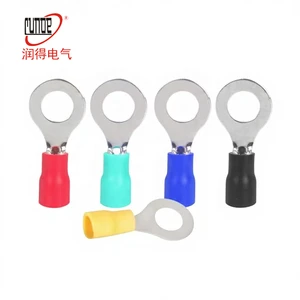 Pre-insulation Plastic Terminals Including RV Ring Type SV Fork Type or PTV Pin Type Terminals-Tin Plated