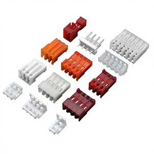 3.96mm Pitch AMP Compatible IDC 2/4/5Pin DC Type Connectors Cable Adaptor PCB RoHS Compliant Insulation Displacement KONNRA