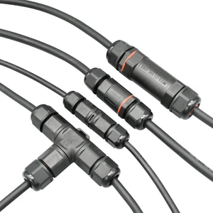 Outdoor Light Box M12 Docking Connector L20-2/3/4/5/6P 16mm Wire Cable Waterproof Buried Terminal With Copper Contact Material