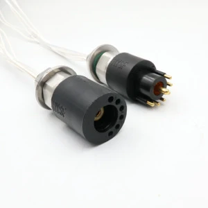 K-Coaxial+6 Electric Watertight Connector for Underwater Equipment signal Power Cable Connection