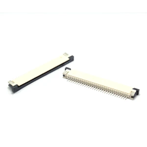 ZFPC High-Efficiency 815UXXPTX-41 Right Angle 4~30pin Phosphor Bronze Tin Finish 2.5H 1mm Pitch SMT Flex (FFC/FPC) Connectors