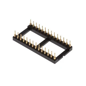 Accept Agent Service ICA-628-SGG 28 Position ICA IC Sockets Connector DIP 15.24mm Row Spacing Solder ICA628SGG Through Hole