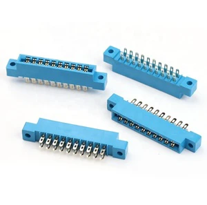 3.96mm Pitch Card Edge Connector 72-Pin PCB Mounting Pins Male Female Board Connector 72 Ways 60V 0.5A