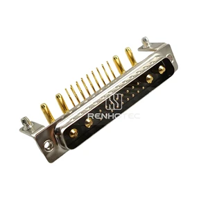 DB D-sub D Sub Standard Connecrs 21W4 Male Right Angle for PCB