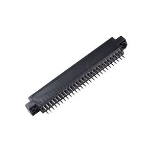 LECHUAN 56-Position Gold Finger Board Socket Dual Row Slot Straight Card Edge 3.175 mm Pitch Copper Nylon PCB Connector