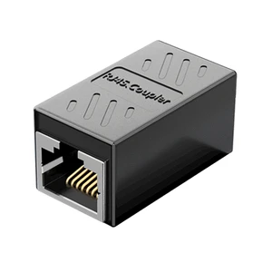TISHRIC Ethernet Port Adapter RJ45 Connector RJ45 Coupler Network Connector for Computer Router Network Port Adapter