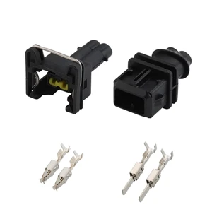 Customized Electric Automotive Connector Black Color Male Female Auto Connector