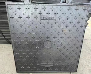 China Foudry Custom Noiseless B125 C250 D400 E600 F900 cast Iron Manhole Covers for Sale