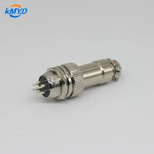 GX12 Aviation Connectors 2pin 3pin 4pin 5pin 6pin 7pin Male Socket Panel Mounting Female Plug