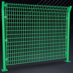 Hot Sale PVC Coated Bilateral Fence Anti Climb Wire Mesh For Garden Farm Boundary Security Fencing