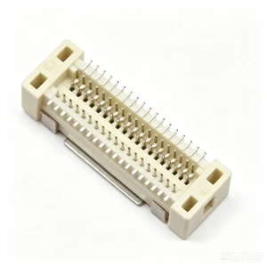 5-5179180-1 Mezzanine Connector, Receptacle, 0.8 Mm, 2 Rows, 40 Contacts, Surface Mount, Copper Alloy