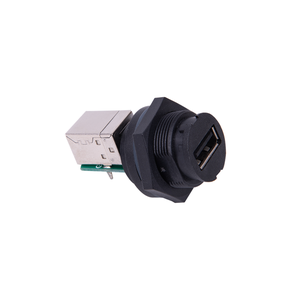 Screw-Lock Waterproof USB 3.0 Industrial Connector
