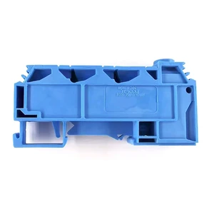 Sell Well in Stock 1pcs 284 624 4 Conductor Distribution Terminal Block 10,00 Mm2 Blue for Plc by DHL/UPS