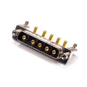 DB5W5 Male Equivalent Power D-Sub 5W5 Plug 5W5P Combo D-Subminiature High Current Socket For Industrial Motor Drive PCB