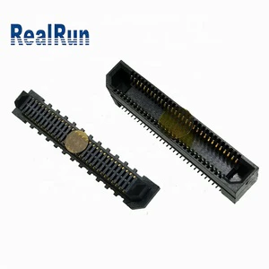 Samtec ERM8-030-02.0-L-DV-TR Conn HDR 60POS SMD Gold Male and Female Dual Row 10-Pin 200-Pin 0.8mm BTB Connector for PCB Brass