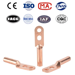 Phoenix Hot Selling DT-120S Double Holes Copper Cable Lug Terminal Electronic Components for Cable Connecting