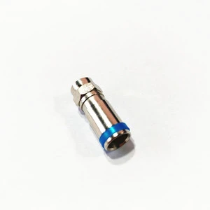 High Quality Factory Price Rg6 F Male Compression Waterproof Coaxial Connector