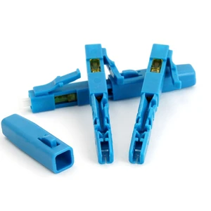 Fiber Optic Fast Connector SC LC APC UPC Quick Connector for FTTH Drop Cable Field