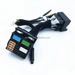 Car Connector 52P Automotive Wiring Harness Plug 8X0035444 In-car System Connector with Terminal Customized Wire Harness