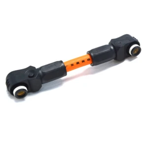 Amphenol 200A Surlok Plus Plug 50mm2 Threaded Post 8mm Panel Mount Socket Battery Storage Connector Cable Automobile Tin Plated
