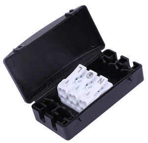 Small 16A Industrial Power Distribution Terminals Copper Heat Resistant PC Electrical Connectors for Wire Cable Terminal Box