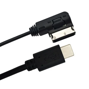 Wholesales Custom High Speed Type C Male To AMI MDI AUX Flash USB C Audio Adapter USB-C Car Charging Cable
